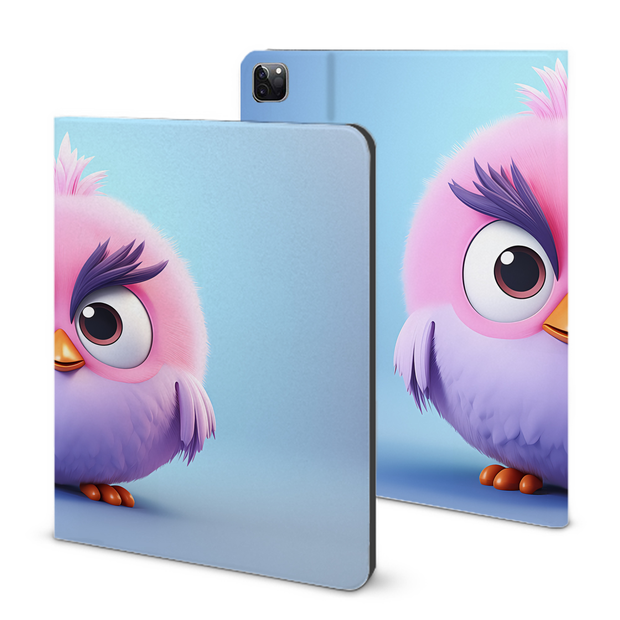 （画像用） Angry Birds アングリーバード IPad ケース ブック型 PUレザー TPU 耐衝撃 軽量 薄型 ペン収納なし 全面保護 IPad 各モデル対応